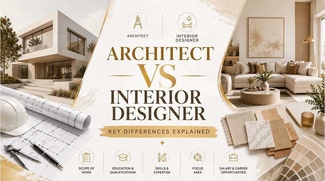  Architect vs Interior Designer